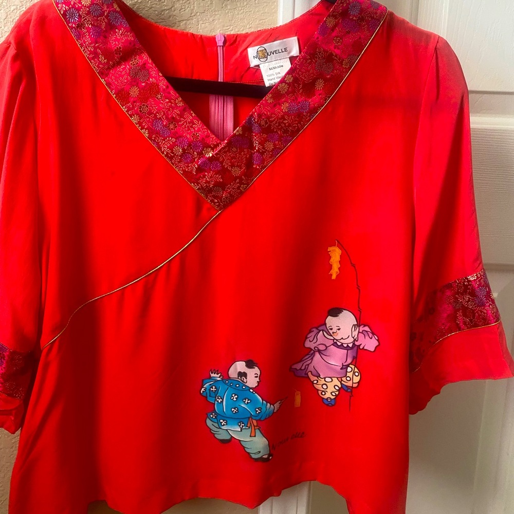 100% Silk Blouse